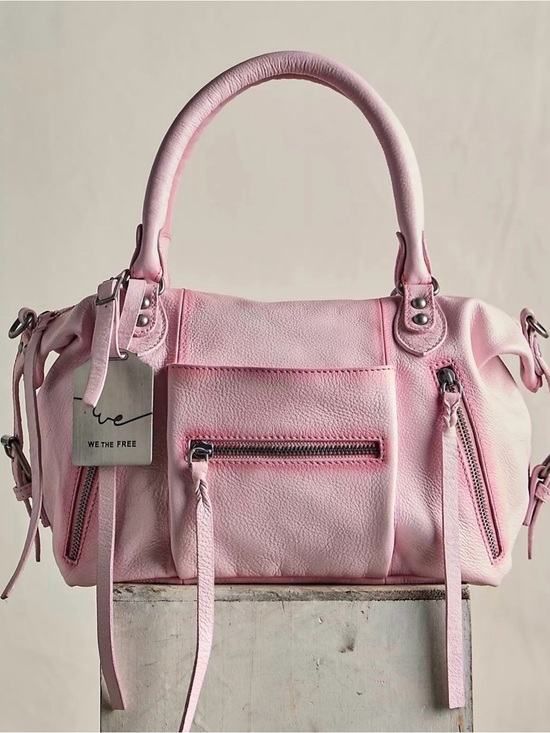 We The Free Handbags - NEW Free People - Baby Emerson in Pink Peony